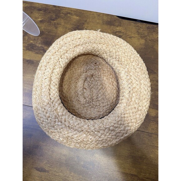 Helen Kaminski Aus Raffia Straw Boater Hat with 3 Ribbon Set–Handmade Madagascar main image 6
